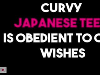 Fascinating Curvy Japanese Teen Is Ready to Obey You