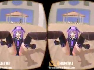 Hyperdimension neptunia - 보라색 심장 에 3d sbs