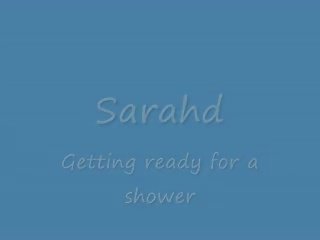Sarah Bathroom Posing