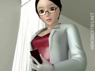 Passionate 3D anime nun suck johnson