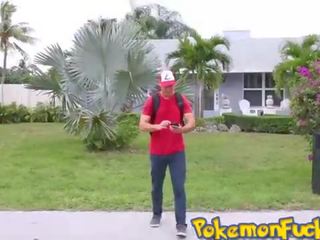 একটি বন্য pikahoe appears! প্রথম pokemongo রচনা দৃশ্য!