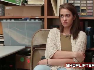Naughty Shoplifting Hottie Backroom Spy-Cam dirty movie