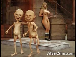 3D Hobbit Monster sex Fantasy!