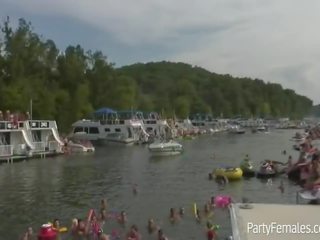 Sensational Babes Party Hard On Boat During Spring Break