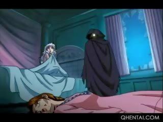 Fabulous hentai prinsesa trapped sa a cell makakakuha ng fucked mahirap