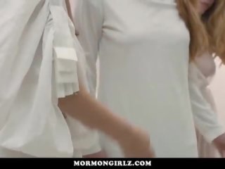 Mormongirlz- số hai cô gái đi ahead lên tóc đỏ âm hộ