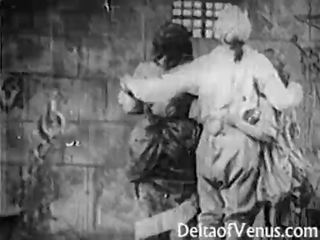Bastille deň - starodávne špinavé film 1920s