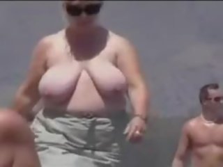 Nude beach with fat broads 2
