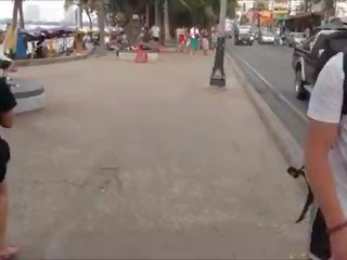 Pattaya tengerpart út thaiföld