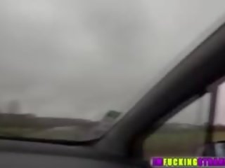 French Redhead Hitchhiker Nikita Belluci Gets Fucked By Dude