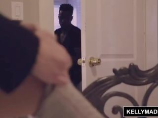 Kelly madison - chloe scott próbuje część czarne męskość przed ślub