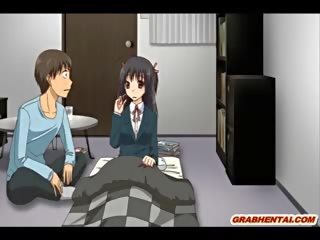 Captive Hentai Gets Electric Shocks And Dildoed Pussy
