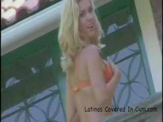 Latinas covered in cum