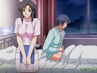 Hentai y tá xem cô ấy bịnh nhân fucked lược trong các bệnh viện phòng