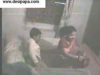 Indiana par secretamente filmado em seu quarto deglutição e tendo sexo vídeo cada outro