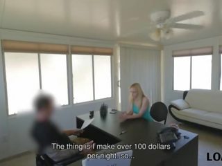 Loan4k&period; allie rae tells ze is een afstrijker zo waarom loan agent krijgt seksueel aroused