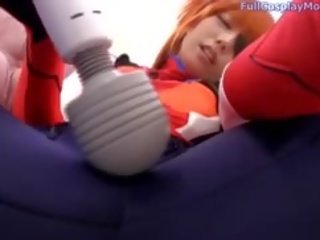 Evangelion Asuka POV Cosplay dirty clip Blowhob