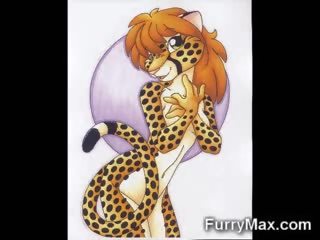 Hot Toon Furry Cats!