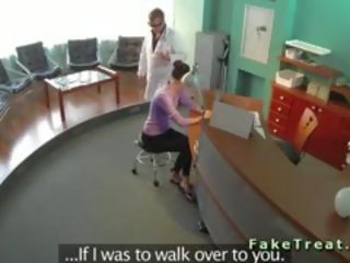 Security Cam Fucking In Fake Hospital