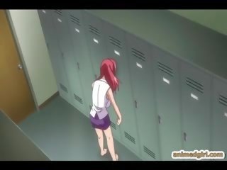Milzīgs melon krūtis anime brutāli fucked uz the klase