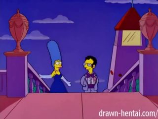 Simpsons sekss filma - marge un artie afterparty