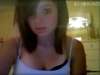 Stickam brunetka 1