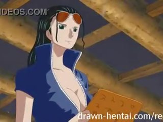 Một cái hentai video bẩn video với nico robin