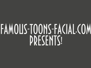 Famous-toons-facial kim-fuck 1